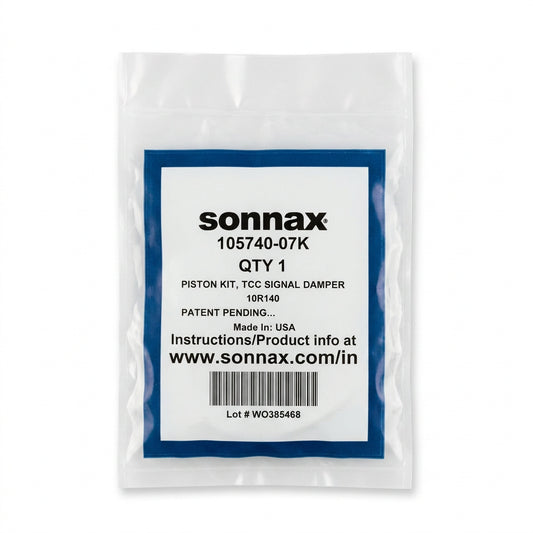 Sonnax TCC Signal Damper Piston Kit 105740-07K für Ford 10R140 Automatikgetriebe Drop-In Kolbensatz Made in USA